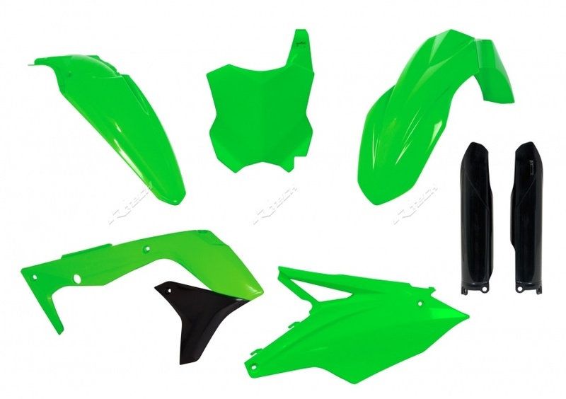 Kunststoff-Kit KX450F grün neon