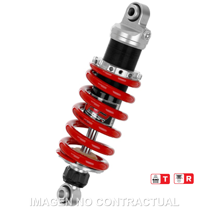Federbein Z456-Serie Mono hinten für Derbi Mulhacen 659 (06-11) MZ456-285TR-19-85