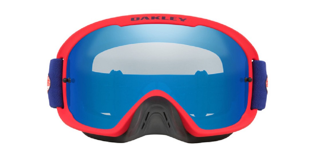 OAKLEY O-Frame 2.0 Pro MX Brille - Team Red Black Ice Iridium Glas