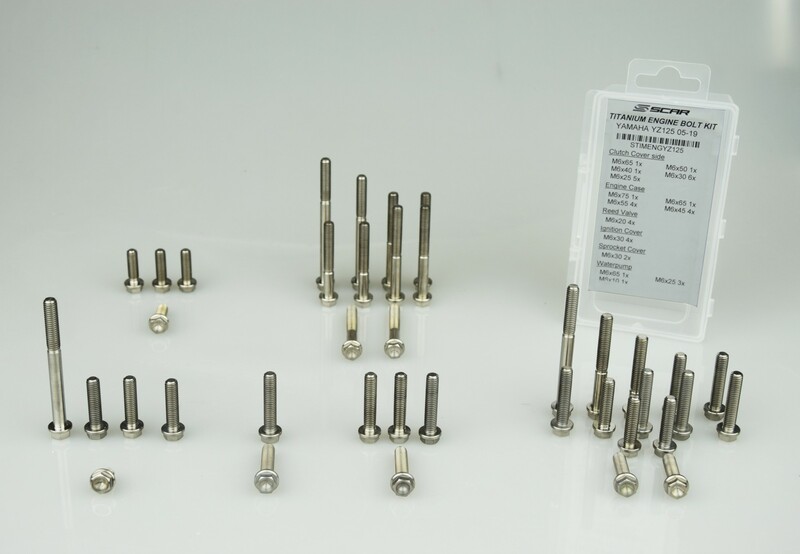 SCAR Motorschrauben-Kit Titan 43 Schrauben SCAR Motorschrauben-Kit Titan 45 Schrauben