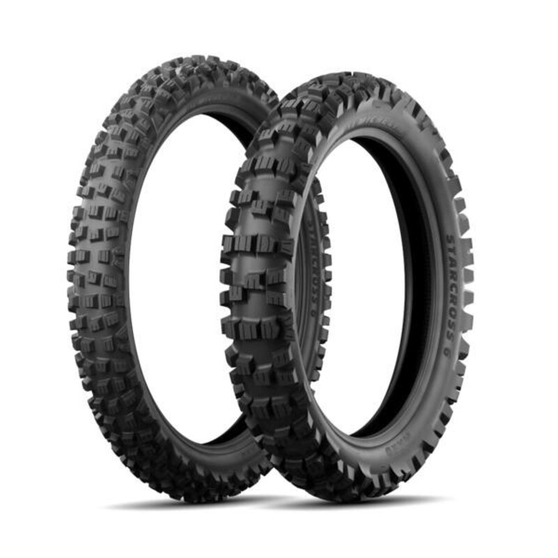 MICHELIN Reifen STARCROSS 6 HARD 110/90-19 M/C NHS 62M TT MICHELIN Reifen STARCROSS 6 HARD 90/100-21 M/C NHS 57M TT