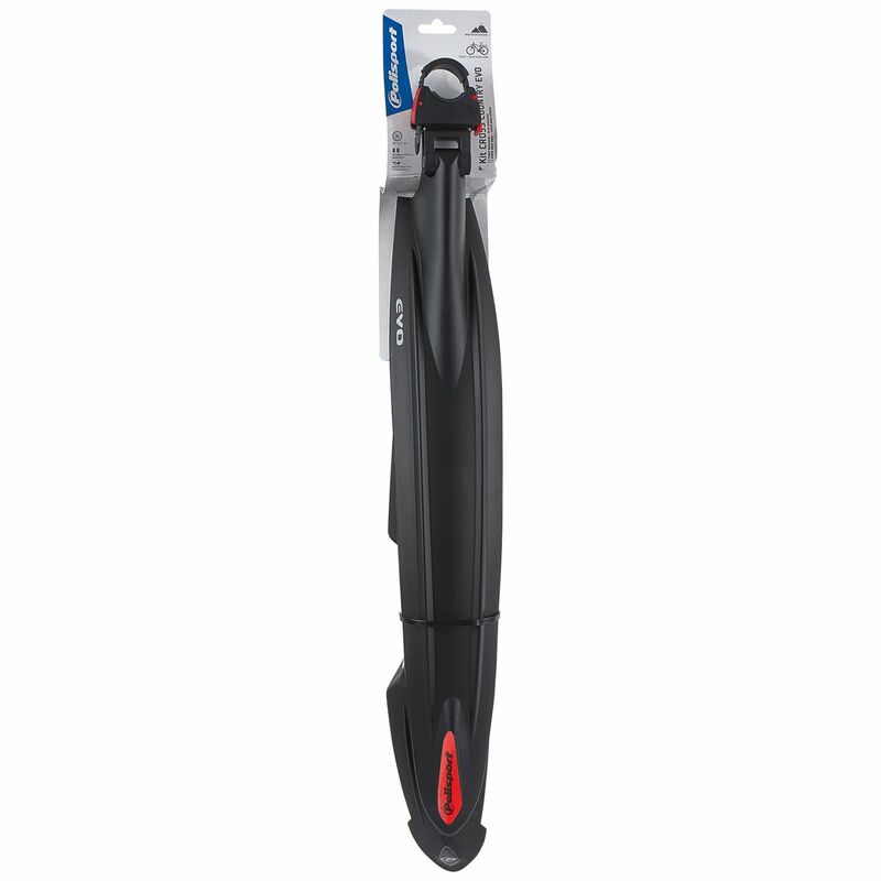 POLISPORT Set Front+Rear Mudguard Cross Country Evo 26/27,5/29 Black