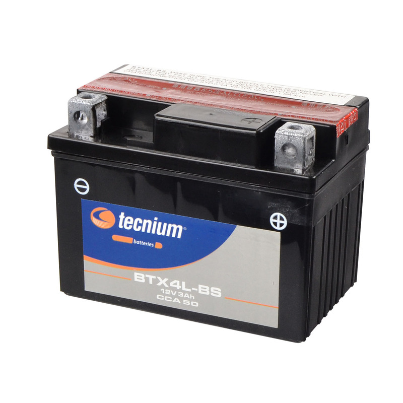 TECNIUM Wartungsfreie Batterie mit Säurepack - BTX4L-BS TECNIUM Wartungsfreie Batterie mit Säurepack - BTX4L-BS