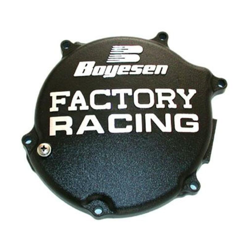 BOYESEN Factory Racing Kupplungsdeckel schwarz passend für Kawasaki KX125 BOYESEN Factory Racing Kupplungsdeckel schwarz passend für Kawasaki KX125