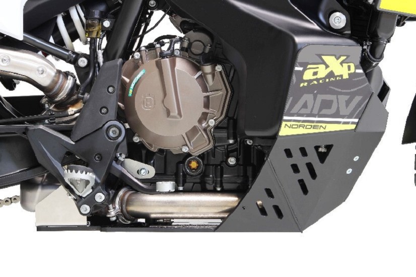 AXP Touring Motorschutzplatte HDPE 8 mm - Husqvarna Norden 901