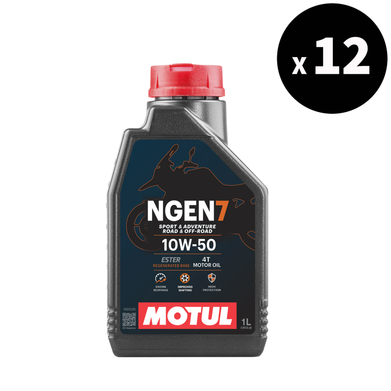 MOTUL NGEN 7 4T Motor Oil - 10W-50 1L (x12)