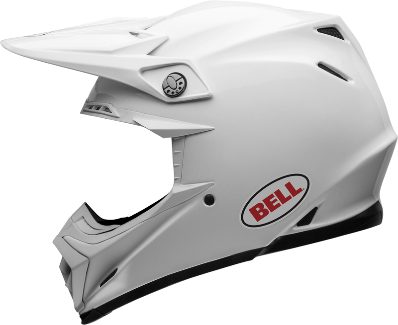 BELL Moto-9s Flex Solid Helm - Weiß