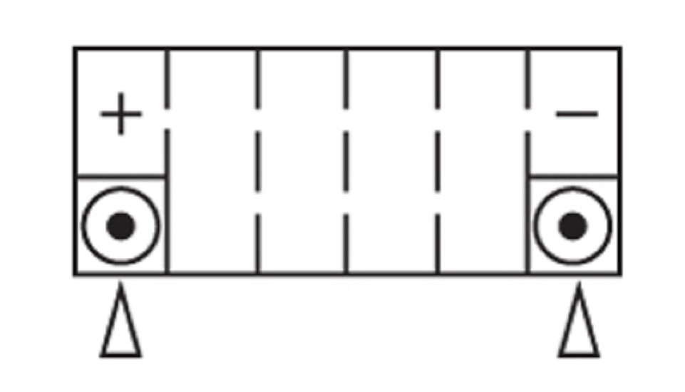 Batterie NITRO NTX9 SLA (WC) Gel 12V/8Ah [150x87x105] CCA=135A