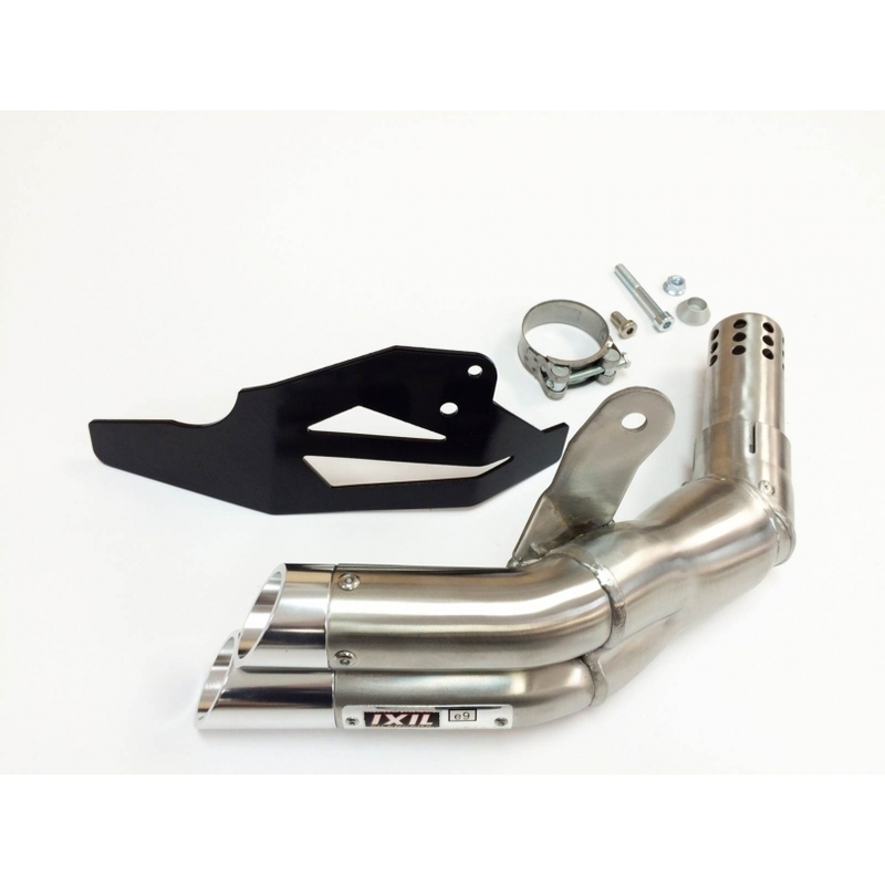 IXIL Hyperlow Endtopf Edelstahl / Endkappe Aluminium - XH6377V