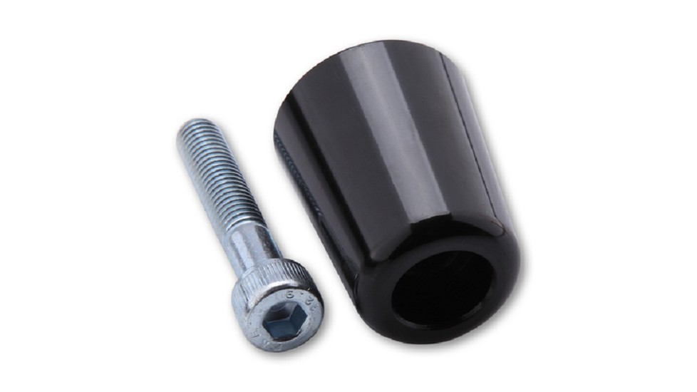 SHIN YO Lenkergewicht, für div. passend für Kawasaki Originallenker, Alu, Schwarz