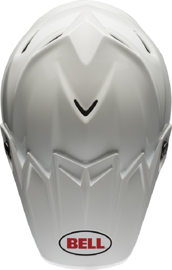 BELL Moto-9s Flex Solid Helm - Weiß BELL Moto-9s Flex Solid Helm - Weiß