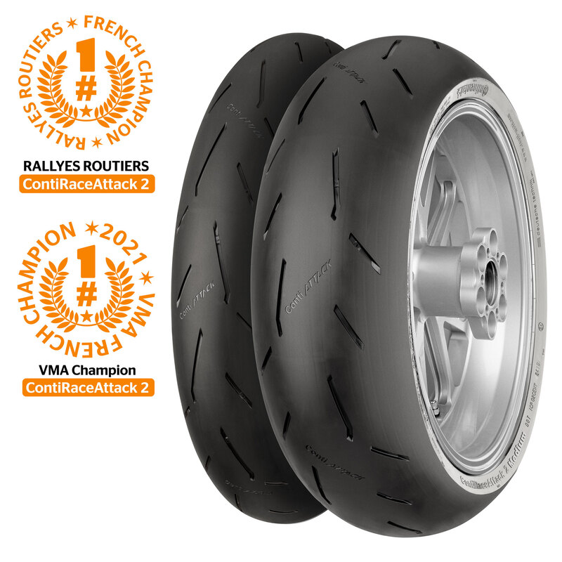 CONTINENTAL Reifen CONTIRACEATTACK 2 SOFT 120/70 ZR 17 M/C 58W TL CONTINENTAL Reifen CONTIRACEATTACK 2 MED 120/70 ZR 17 M/C 58W TL