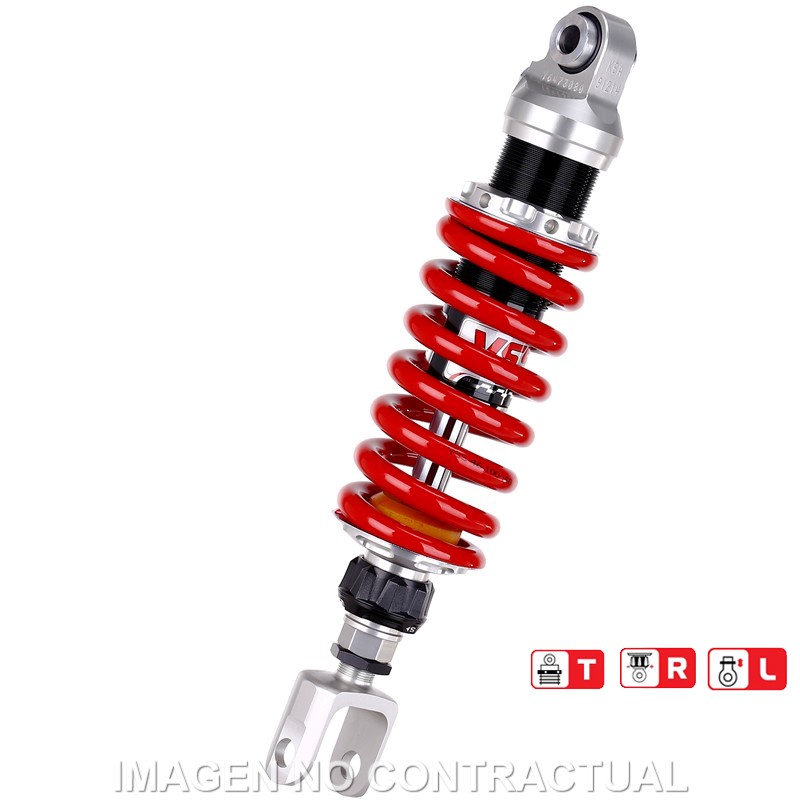 Federbein Z366-Serie Mono hinten passend für HYOSUNG GT 650 R/S (05-07) MZ366-315TRL-26-85