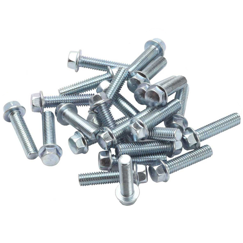 RFX M6 Sechskantschrauben mit Flansch M6 x 45mm - 25 Stück