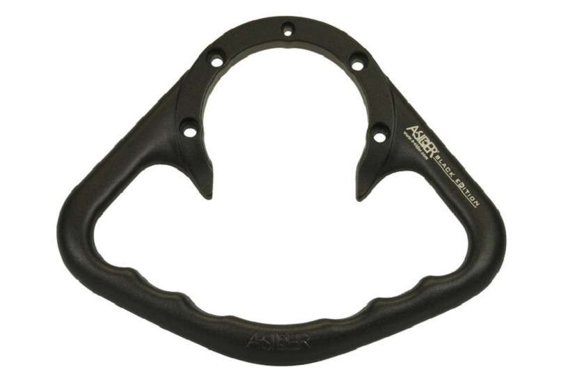A-SIDER Black Edition Tankhandgriff schraubenlos Schwarz passend für BMW S1000R/S1000RR