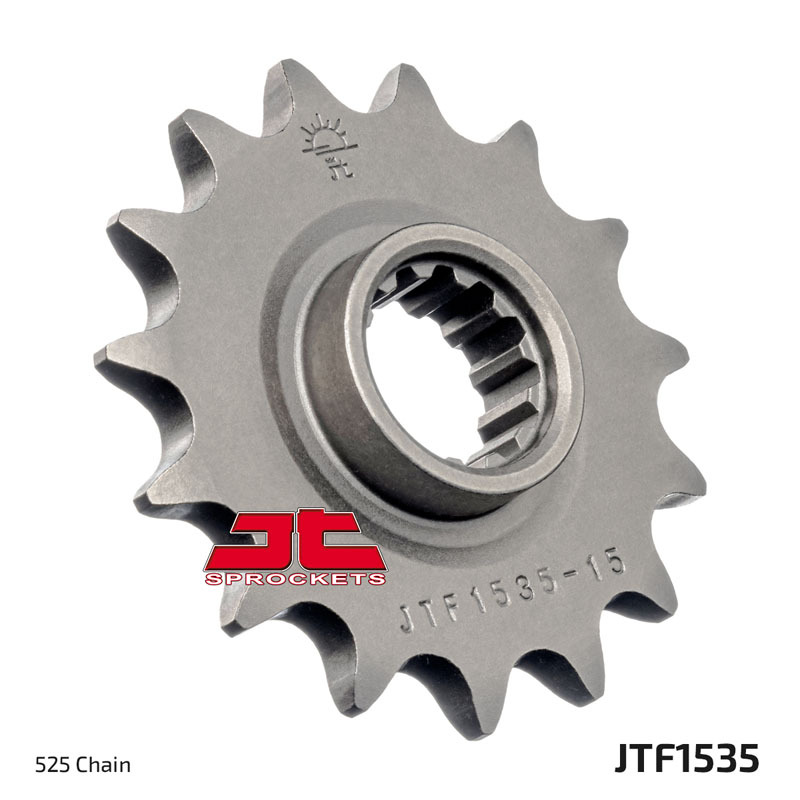 JT SPROCKETS geräuscharmes vorderes Stahlritzel 1535 - 525