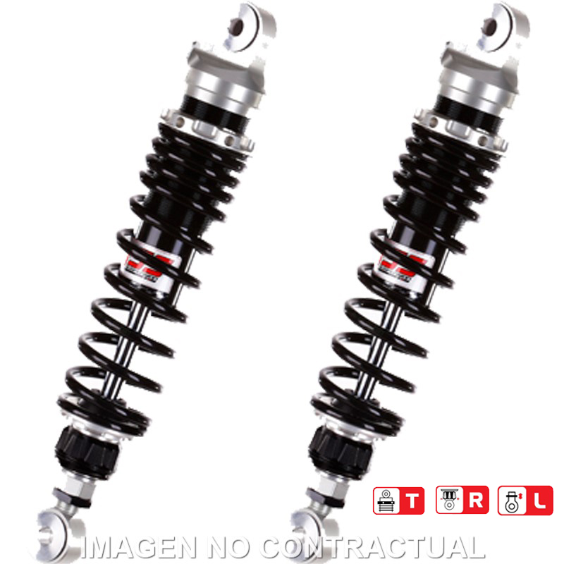 Federbein Z362-Serie Stereo hinten passend für Kawasaki Vulcan 500 LTD (96-04) RZ362-310TRL-05-88