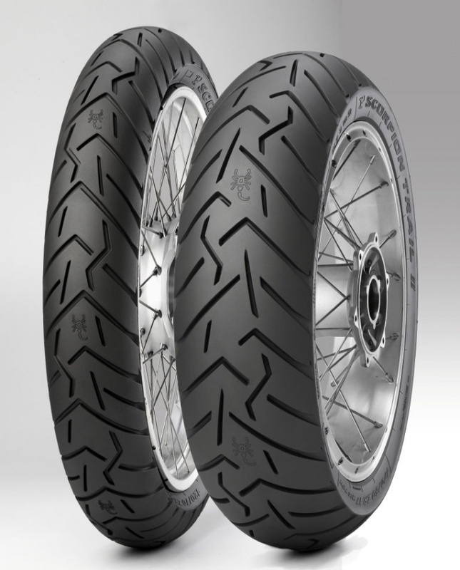 PIRELLI Reifen SCORPION TRAIL II (F) 120/70 ZR 17 M/C (58W) TL PIRELLI Reifen SCORPION TRAIL II 140/80 R 17 M/C 69V TL