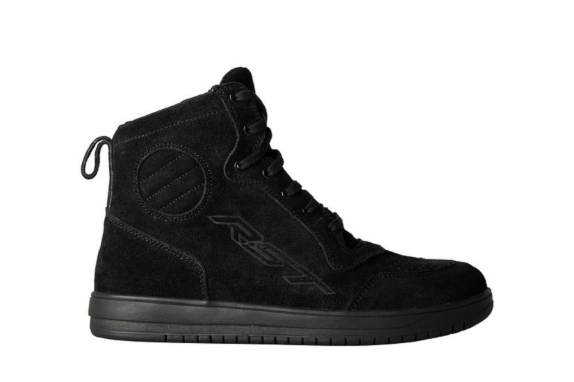 RST Hi-Top Damen Schuhe - Schwarzes Wildleder