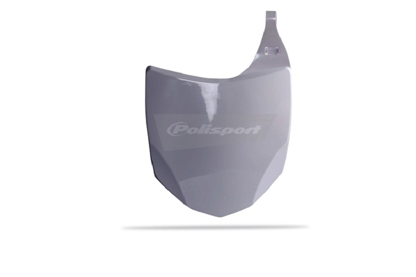 FRONT PLATE KX250F-450 09-12 WHITE