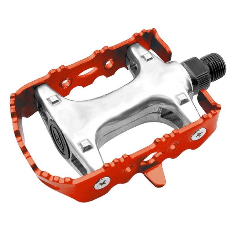 XERAMA MTB/City Bike Pedals Alu Axle CR-Mo - Red XERAMA MTB/City Bike Pedals Alu Axle CR-Mo - Red