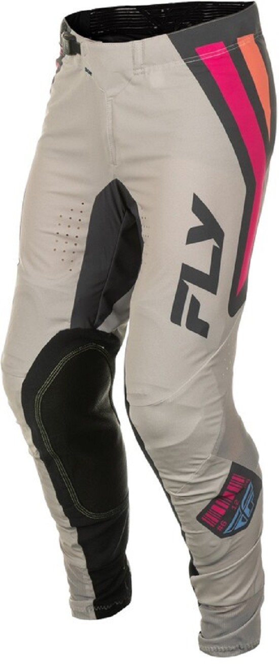 FLY RACING Lite S.E. Vice Hose- Hellgrau/Pink/Coral
