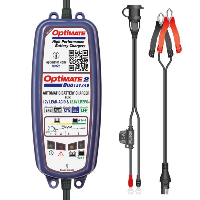 Batterieladegerät OptiMate2 DUO Batterieladegerät OptiMate2 DUO