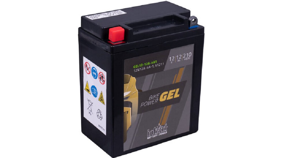 INTACT Bike Power-Batterie GEL 12N12A-4A-1 INTACT Bike Power-Batterie GEL 12N12A-4A-1