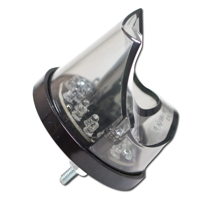 LED-Rücklicht Pipe schwarz ohne KZB getönt