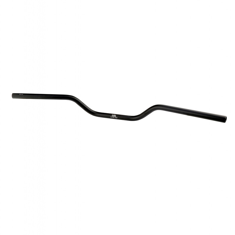 Alu-Lenker Naked Bike A02, 7/8 Zoll, schwarz