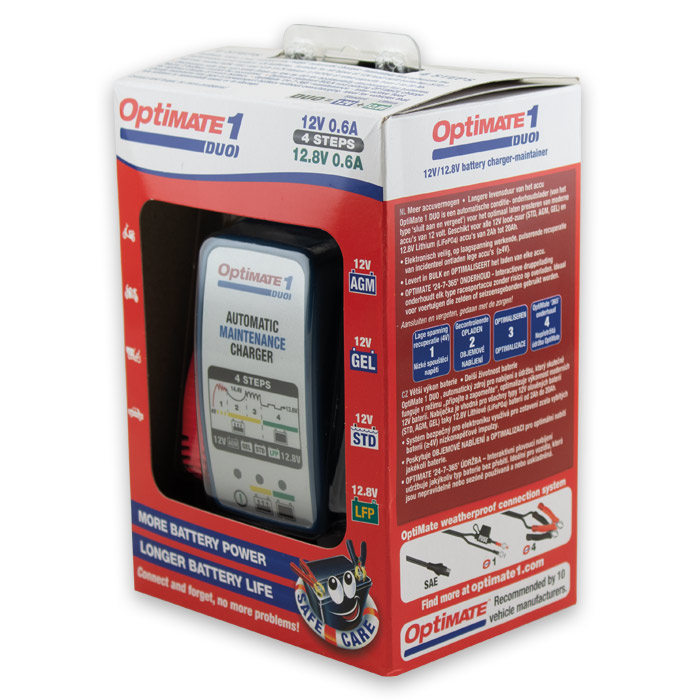 Batterieladegerät OptiMate1 DUO 0.6 Amp
