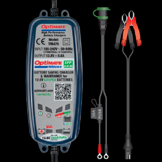 Batterieladegerät OptiMATE Lithium 4S 0.8A 8-stufig, 12.8V/13.2V, 0.8A Lithium Batterieladegerät OptiMATE Lithium 4S 0.8A 8-stufig, 12.8V/13.2V, 0.8A Lithium