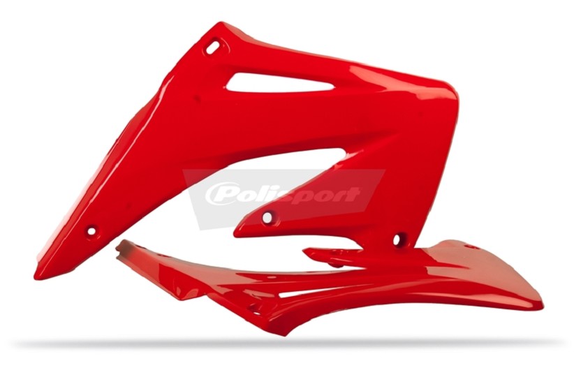 POLISPORT Kühlerspoiler seitlich CRF450R 02-04 Rot CR04