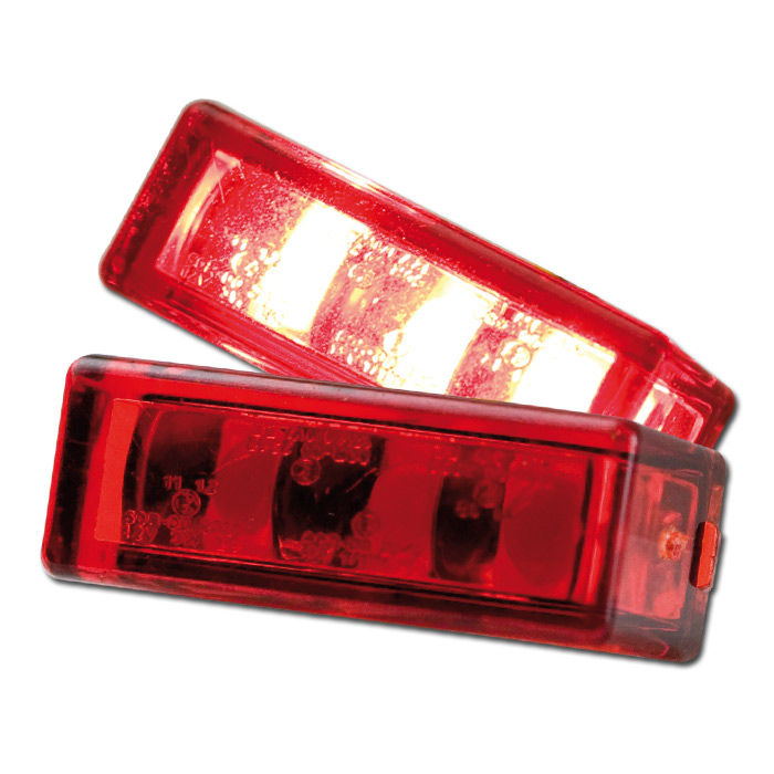 LED Einbaurücklicht Brick3 rot