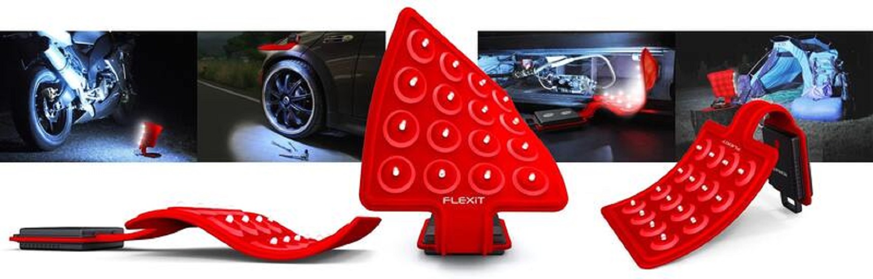 RISK RACING Flexit 2.0 - 200 Lumen flexible Taschenlampe
