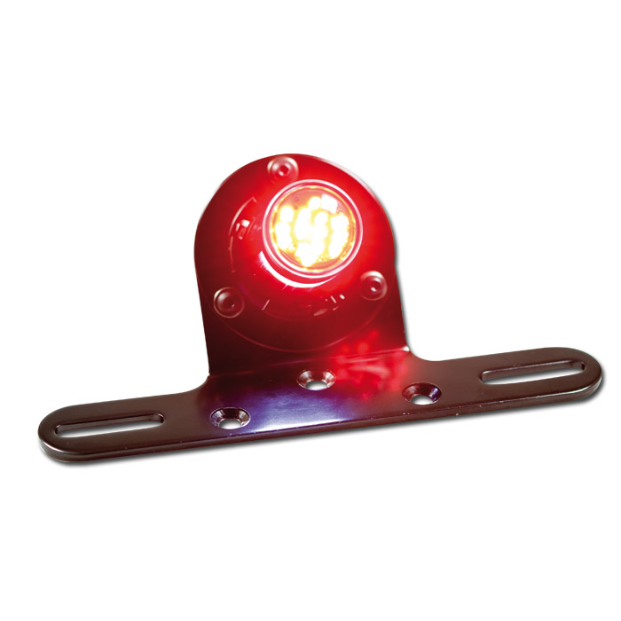 LED-Rücklicht Gun mit KZB rot Ø=30 mm