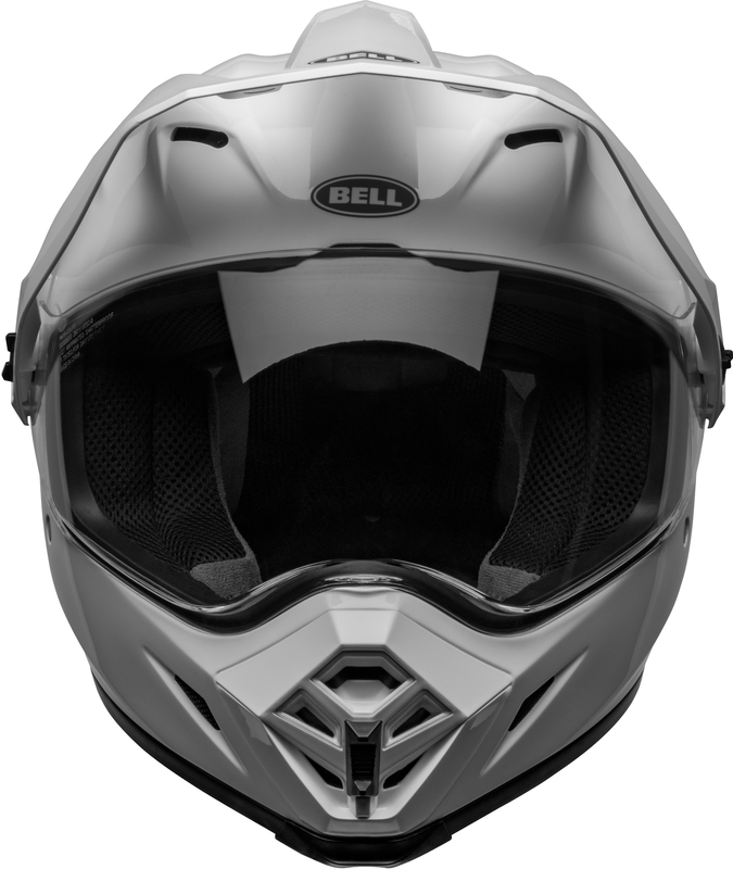 BELL MX-9 Adventure MIPS Helm - Gloss White