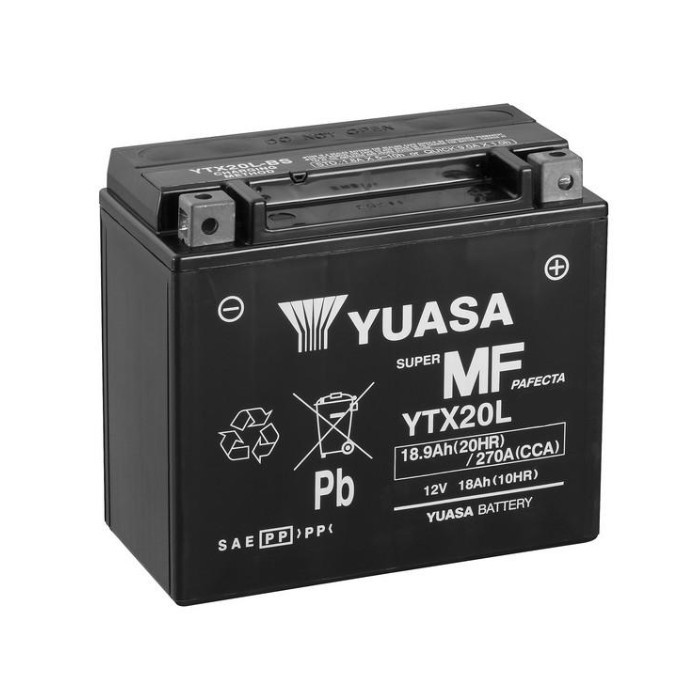 Batterie YUASA YTX20L 18 AH AGM