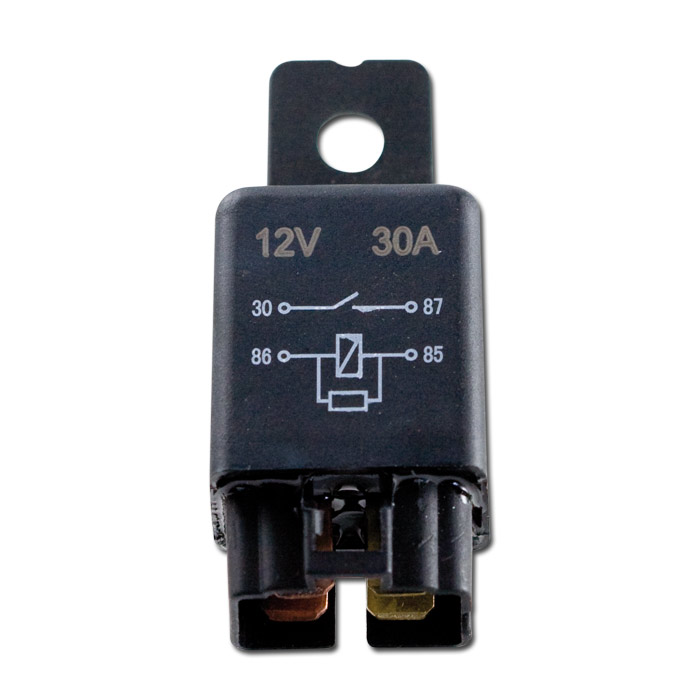 Schaltrelais 12V DC Uni max. 30A 4 Pin's