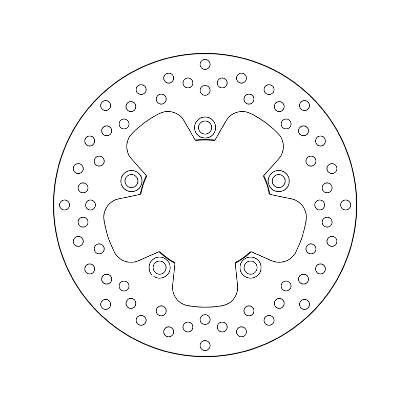 BREMBO Serie Oro rund starr Bremsscheibe