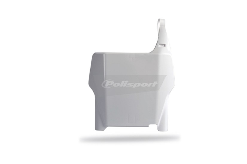 FRONT PLATE CR125-250 04-07 WHITE