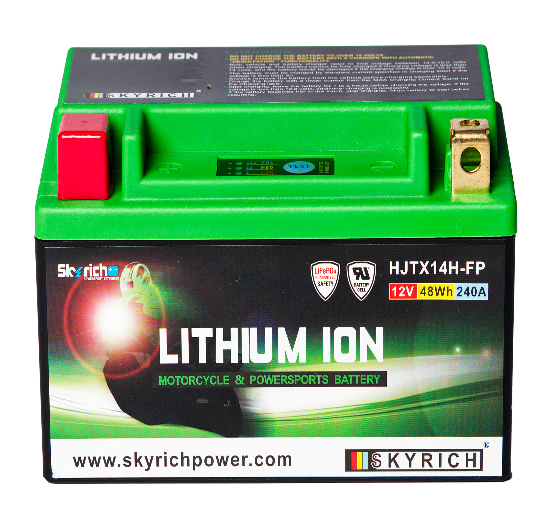 Batterie SKYRICH HJTX14H-FP [150x87x93] 12,8V/4AH (10 Std.), 48 Wh, CCA: 240