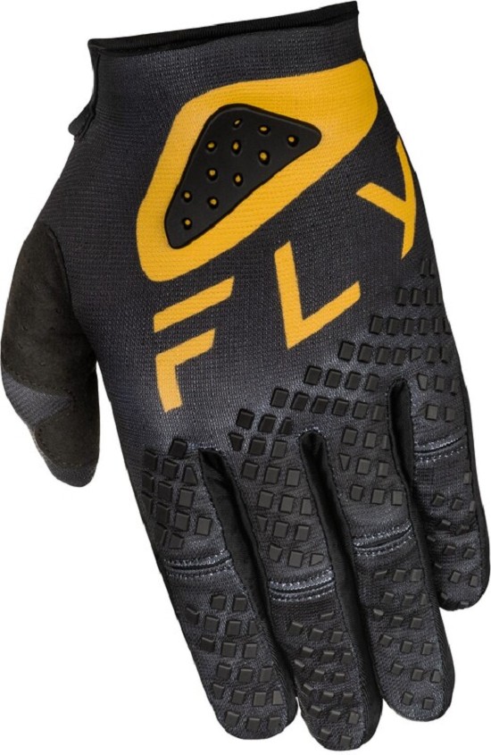 FLY RACING Kinetic Center Handschuhe- Schwarz/Gold
