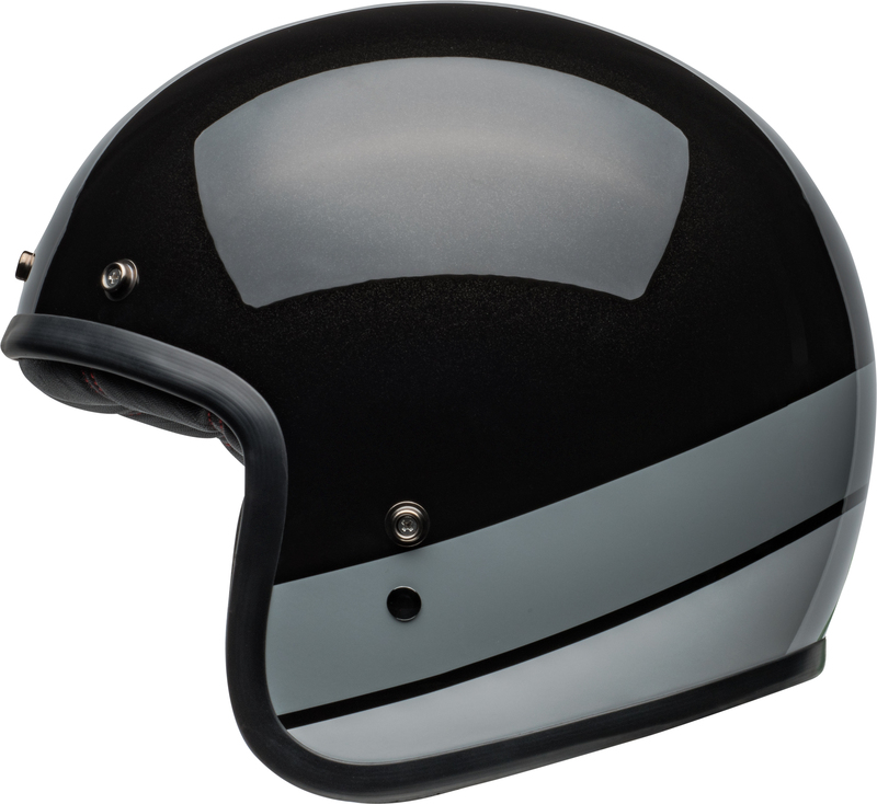 BELL Custom 500 Helm - Gloss Black Flake