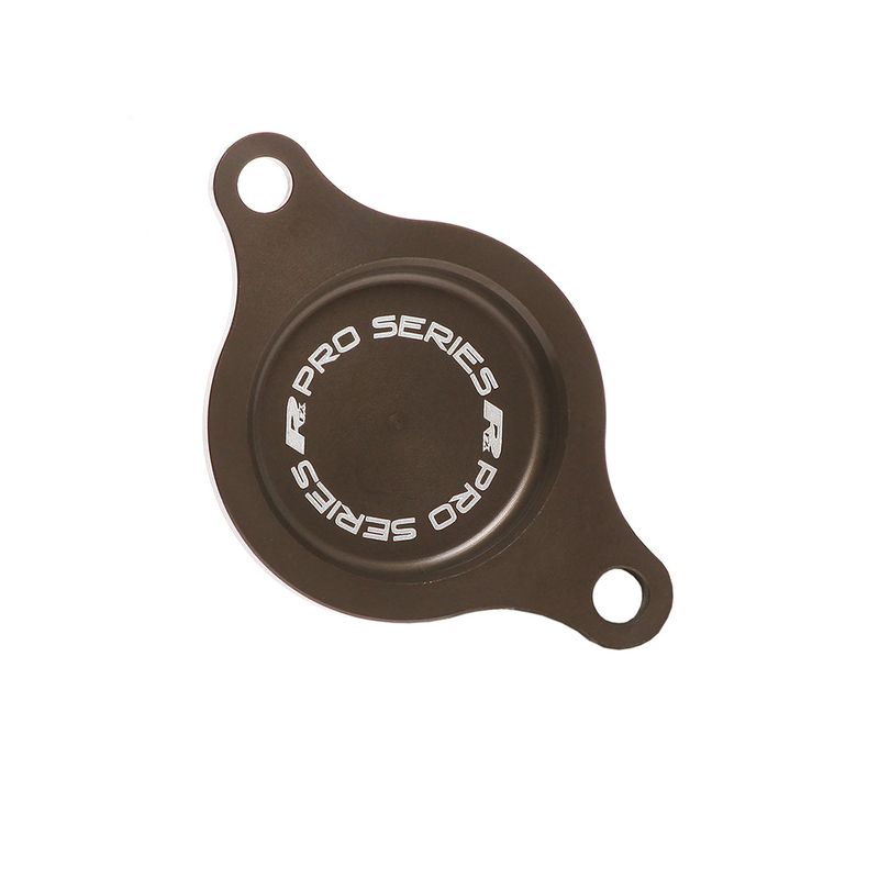 RFX Pro Ölfilterdeckel (Hart eloxiert) - passend für Honda CRF450