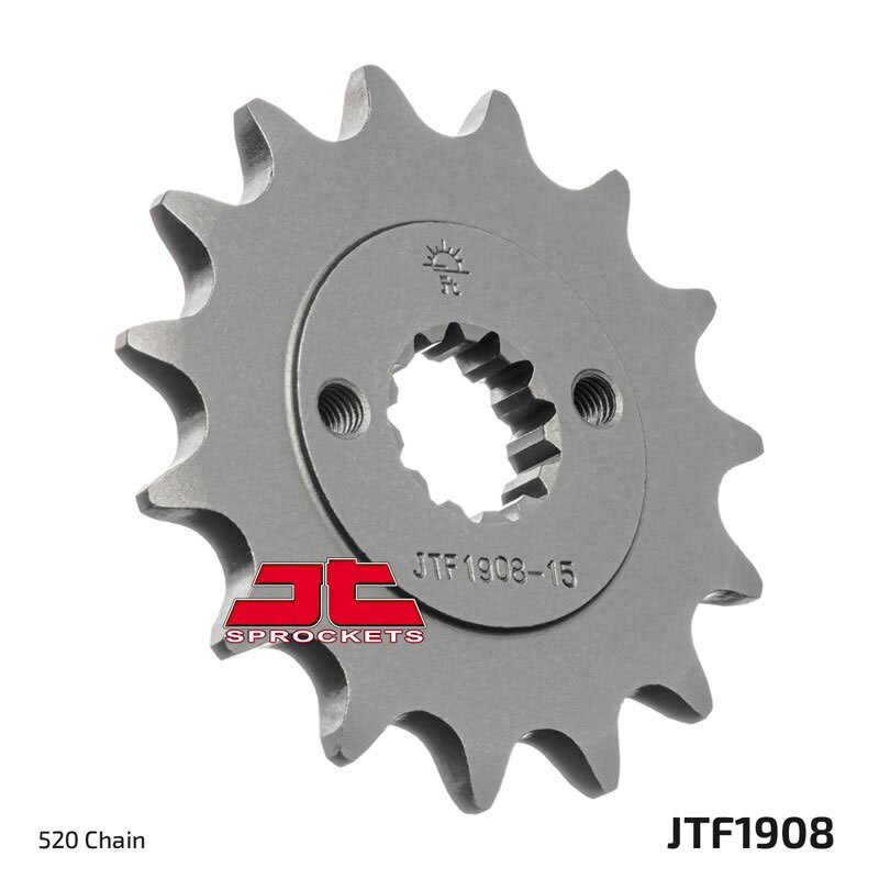JT SPROCKETS geräuscharmes vorderes Stahlritzel 1908 - 520