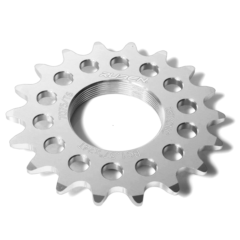 RUDER BERNA Bicycle Fixed Sprocket 14T - Silver RUDER BERNA Bicycle Fixed Sprocket 14T - Silver