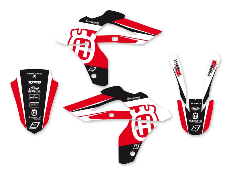 BLACKBIRD Dream Graphic 4 Deko-Kit Husqvarna BLACKBIRD Dream Graphic 4 Deko-Kit Husqvarna