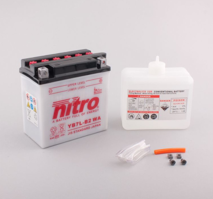 Batterie Nitro YB7L-B2 8AH WA