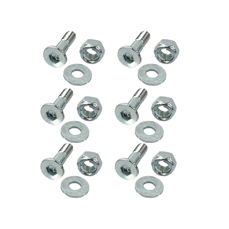 RFX Race M8 x 30mm Ritzelschraube und Muttern Kit - 6 Stück